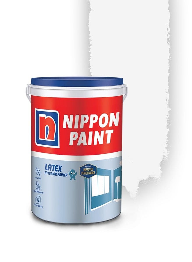 Nippon Paint Acrylic Latex Interior Primer (1 L, White) - Image 1